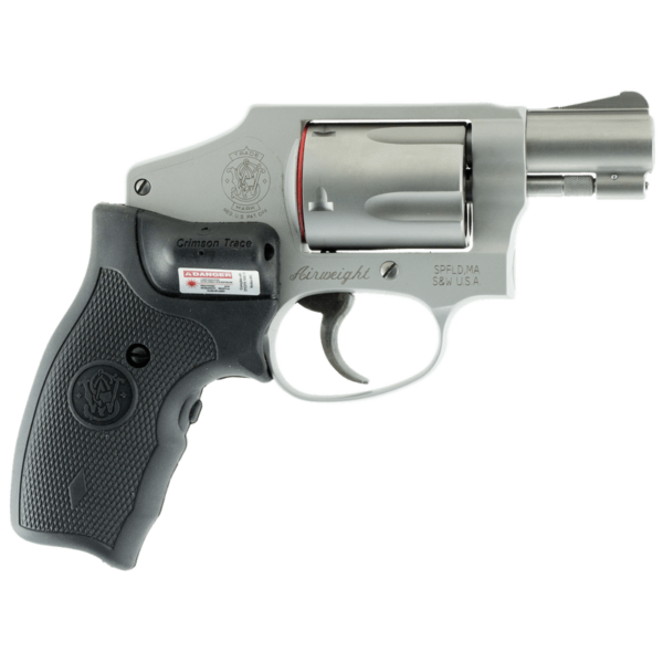 Smith & Wesson 642 Revolver 150972 38 Special 1.87" Crimson Trace Grip Stainless Finish Integral/Fixed Sights 5 Rd