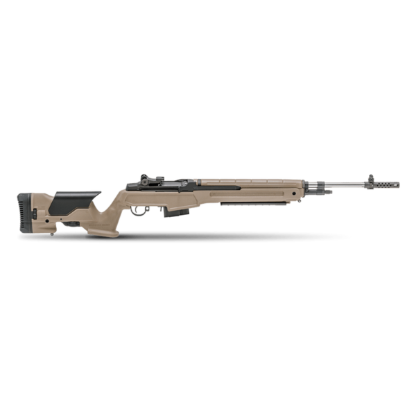 Springfield Armory Loaded M1A Semi Auto Rifle 6.5 Creedmoor 22" Stainless Match Barrel FDE Adjustable Stock 10rd Mag