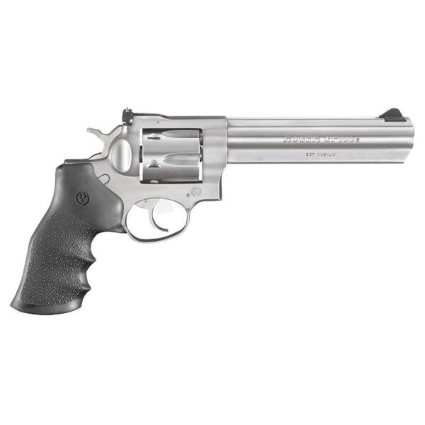 Ruger 1707 GP100 6 Inch Barrel .357 Mag Revolver - Stainless Steel