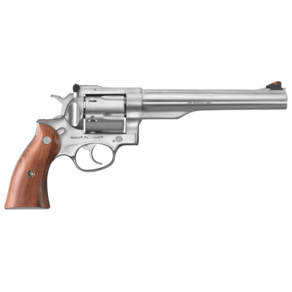 Ruger Redhawk Double Action Revolver .44 Remington Magnum 7.50" Barrel 6 Rounds Hardwood Grips Satin Stainless Finish