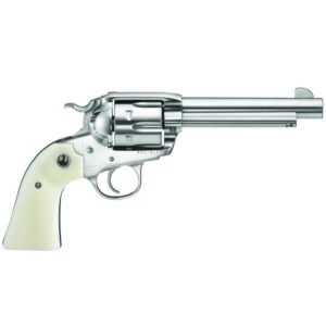 Ruger Bisley Vaquero Revolver .45 LC 5.5in 6rd Stainless Ivory Grips