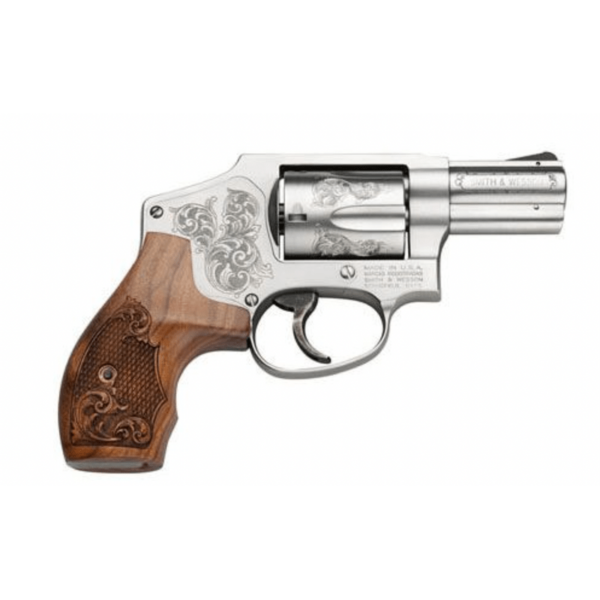 Smith & Wesson S&W Model 640 .357 Magnum/.38 Special +P Machine Engraved Revolver with Presentation Case