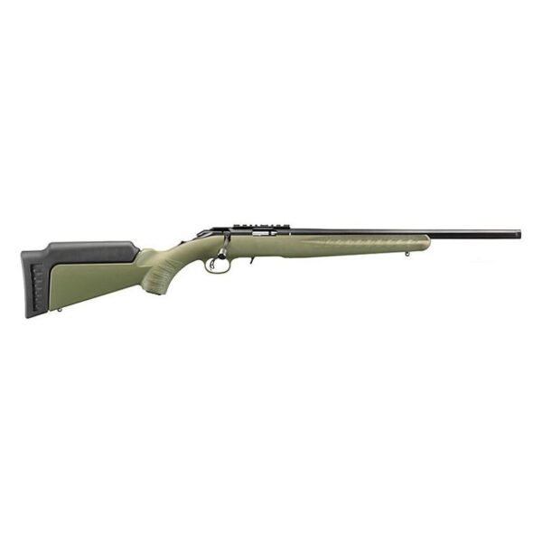 Ruger American Rimfire ..22 Magnum Bolt Action Rifle OD Green Stock